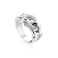 Anneau Marcello Pane Femme Classique in Argent Zirconia ANCL002-13 - ANCL002-13